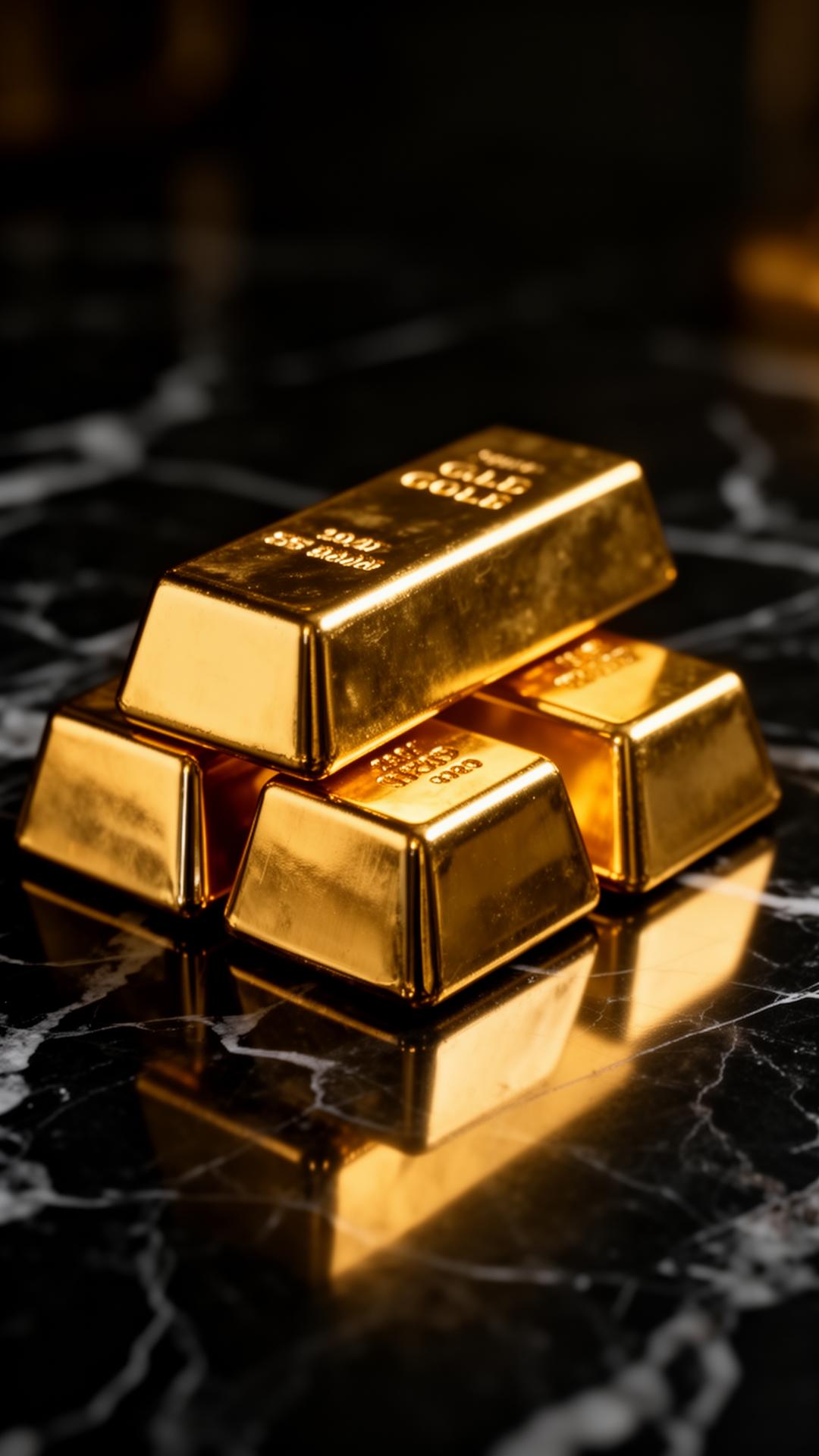 Gold bullion bars available at Monex1